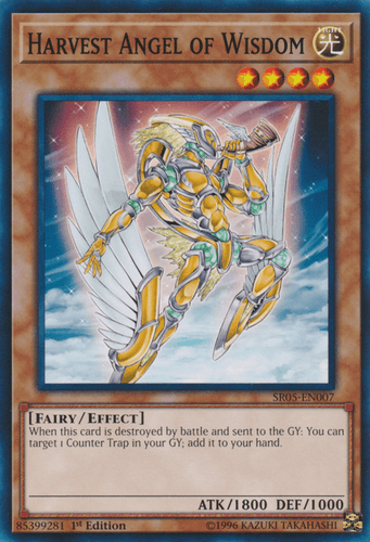 Harvest Angel of Wisdom - SR05-EN007 Common 1st Edition