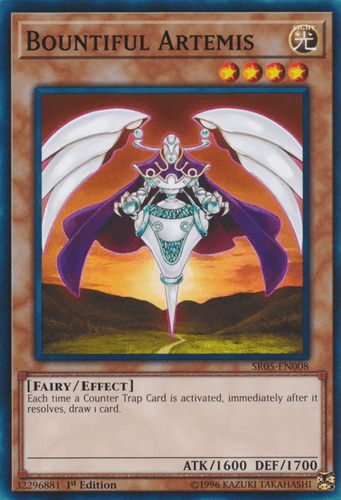 Bountiful Artemis - SR05-EN008 Common 1st Edition