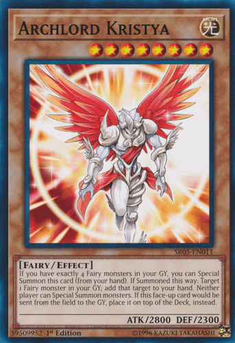 Archlord Kristya - SR05-EN011 Common 1st Edition