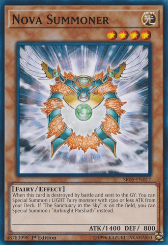 Nova Summoner - SR05-EN017 Common 1st Edition
