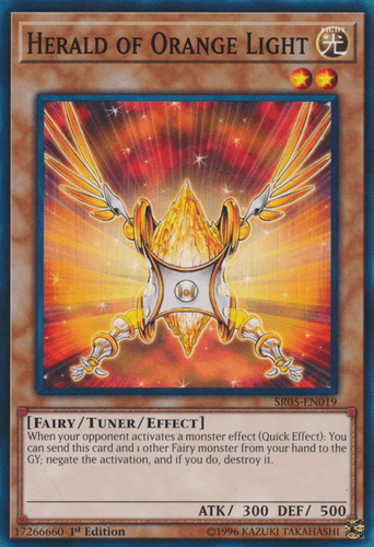 Herald of Orange Light - SR05-EN019 Common 1st Edition