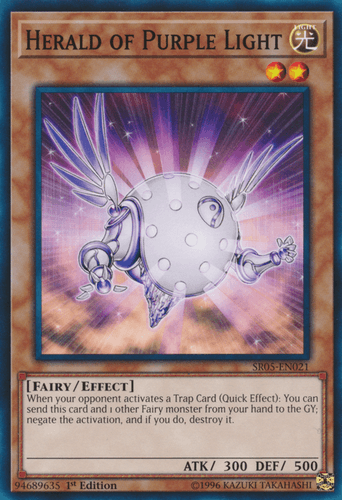 Herald of Purple Light - SR05-EN021 Common 1st Edition