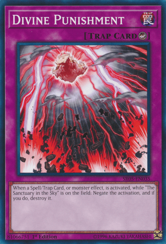 Divine Punishment - SR05-EN035 Common 1st Edition
