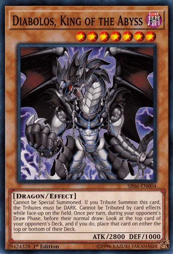 Diabolos, King of the Abyss - SR06-EN004 Common 1st Edition