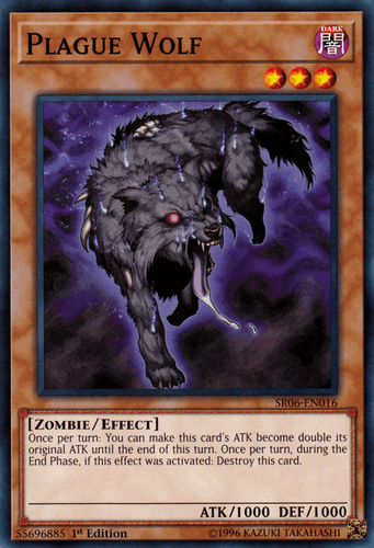 Plague Wolf - SR06-EN016 Common 1st Edition