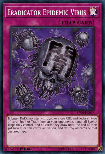 Eradicator Epidemic Virus - SR06-EN033 Common 1st Edition