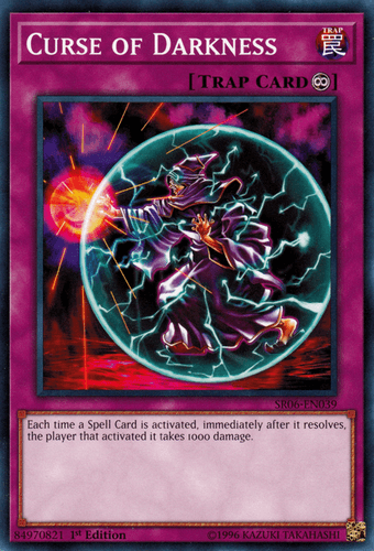 Curse of Darkness - SR06-EN039 Common 1st Edition
