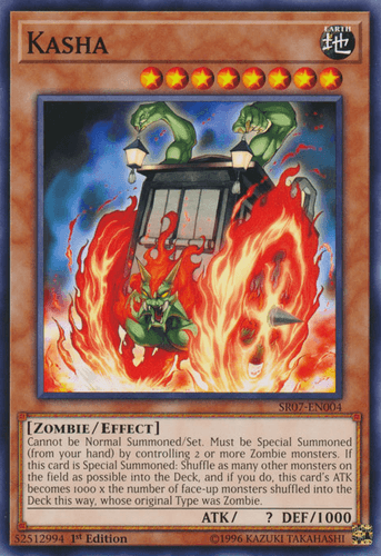 Kasha - SR07-EN004 Common 1st Edition