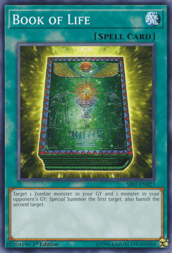 Book of Life - SR07-EN027 Common 1st Edition