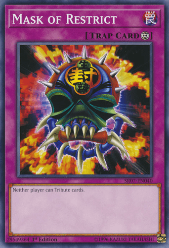 Mask of Restrict - SR07-EN040 Common 1st Edition