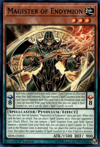 Magister of Endymion - SR08-EN003 Common 1st Edition