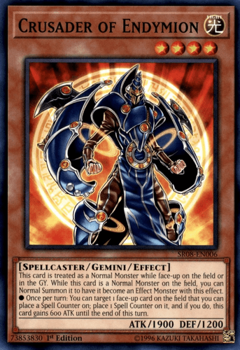 Crusader of Endymion - SR08-EN006 Common 1st Edition