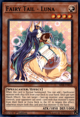 Fairy Tail - Luna - SR08-EN016 Common 1st Edition