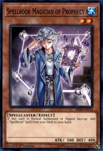 Spellbook Magician of Prophecy - SR08-EN018 Common 1st Edition