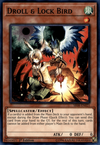 Droll & Lock Bird - SR08-EN021 Common 1st Edition