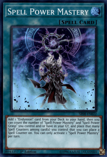 Spell Power Mastery - SR08-EN022 Super Rare 1st Edition