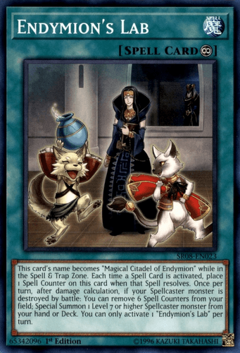 Endymion's Lab - SR08-EN023 Common 1st Edition