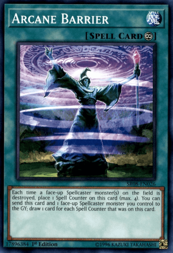 Arcane Barrier - SR08-EN026 Common 1st Edition
