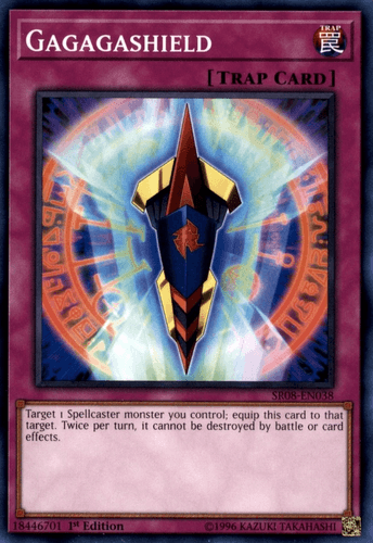 Gagagashield - SR08-EN038 Common 1st Edition