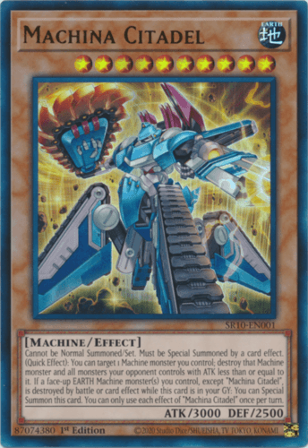 Machina Citadel - SR10-EN001 Ultra Rare 1st Edition