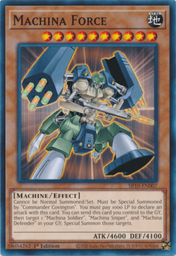 Machina Force - SR10-EN007 Common 1st Edition