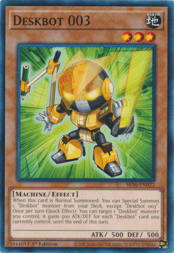 Deskbot 003 - SR10-EN022 Common 1st Edition