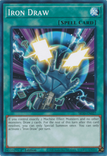 Iron Draw - SR10-EN027 Common 1st Edition