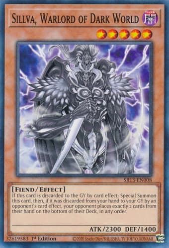 Sillva, Warlord of Dark World - SR13-EN008 Common 1st Edition