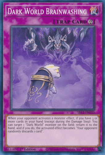 Dark World Brainwashing - SR13-EN035 Common 1st Edition