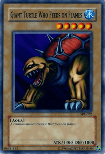 Giant Turtle Who Feeds on Flames - SRL-022 Common Unlimited