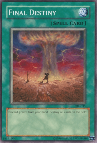 Final Destiny - SRL-035 Common Unlimited