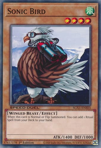 Sonic Bird - SRL-093 Common Unlimited