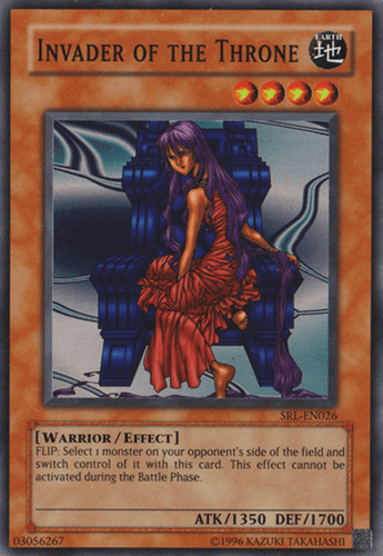Invader of the Throne - SRL-EN026 Super Rare Unlimited