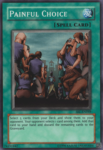 Painful Choice - SRL-EN049 Super Rare Unlimited