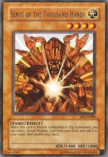 Senju of the Thousand Hands - SRL-EN080 Rare Unlimited