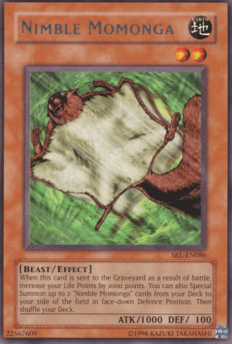 Nimble Momonga - SRL-EN086 Rare Unlimited