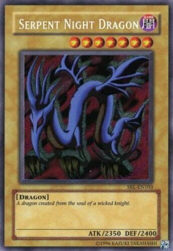 Serpent Night Dragon - SRL-EN103 Secret Rare Unlimited