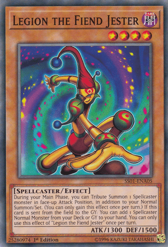 Legion the Fiend Jester - SS01-ENA05 Common 1st Edition