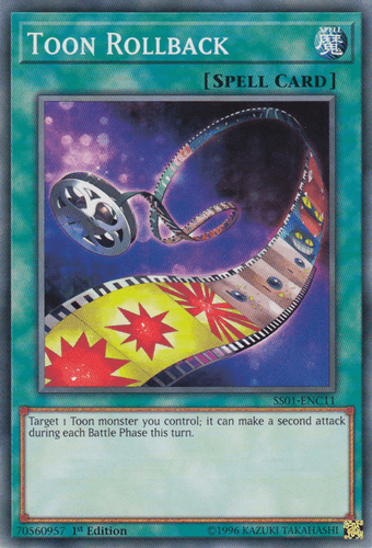 Toon Rollback - SS01-ENC11 Common 1st Edition