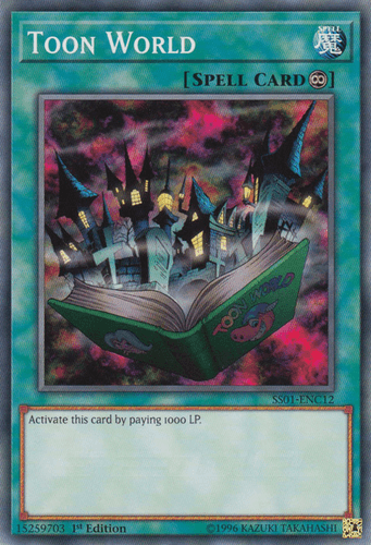 Toon World - SS01-ENC12 Common 1st Edition