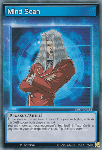 Mind Scan (Skill Card) - SS01-ENCS2 Common 1st Edition