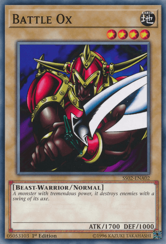 Battle Ox - SS02-ENA02 Common 1st Edition