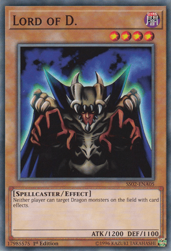 Lord of D. - SS02-ENA05 Common 1st Edition