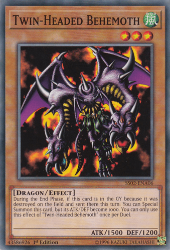 Twin-Headed Behemoth - SS02-ENA06 Common 1st Edition