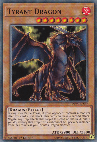 Tyrant Dragon - SS02-ENA07 Common 1st Edition