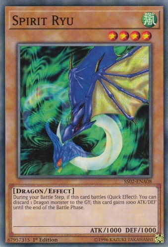 Spirit Ryu - SS02-ENA08 Common 1st Edition