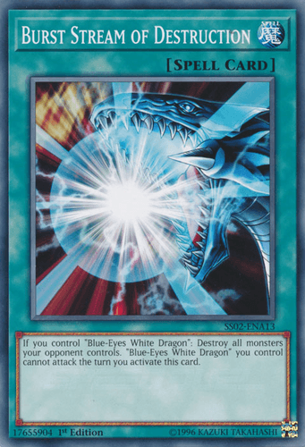 Burst Stream of Destruction - SS02-ENA13 Common 1st Edition