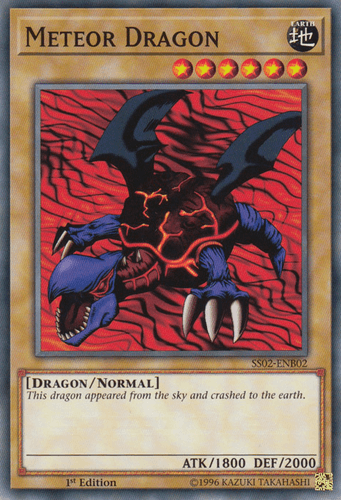 Meteor Dragon - SS02-ENB02 Common 1st Edition