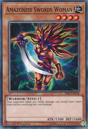 Amazoness Swords Woman - SS02-ENC06 Common 1st Edition