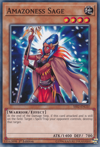 Amazoness Sage - SS02-ENC07 Common 1st Edition